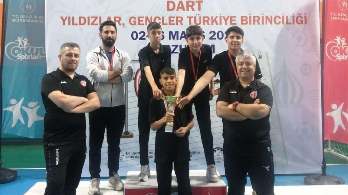 Dart Türkiye Finalleri Müsabakalarında  Erkek Takımımız Türkiye 2.si Oldu.